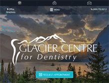 Tablet Screenshot of kalispelldentist.com